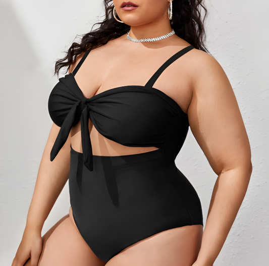 Lolita Plus Size One Piece - Black