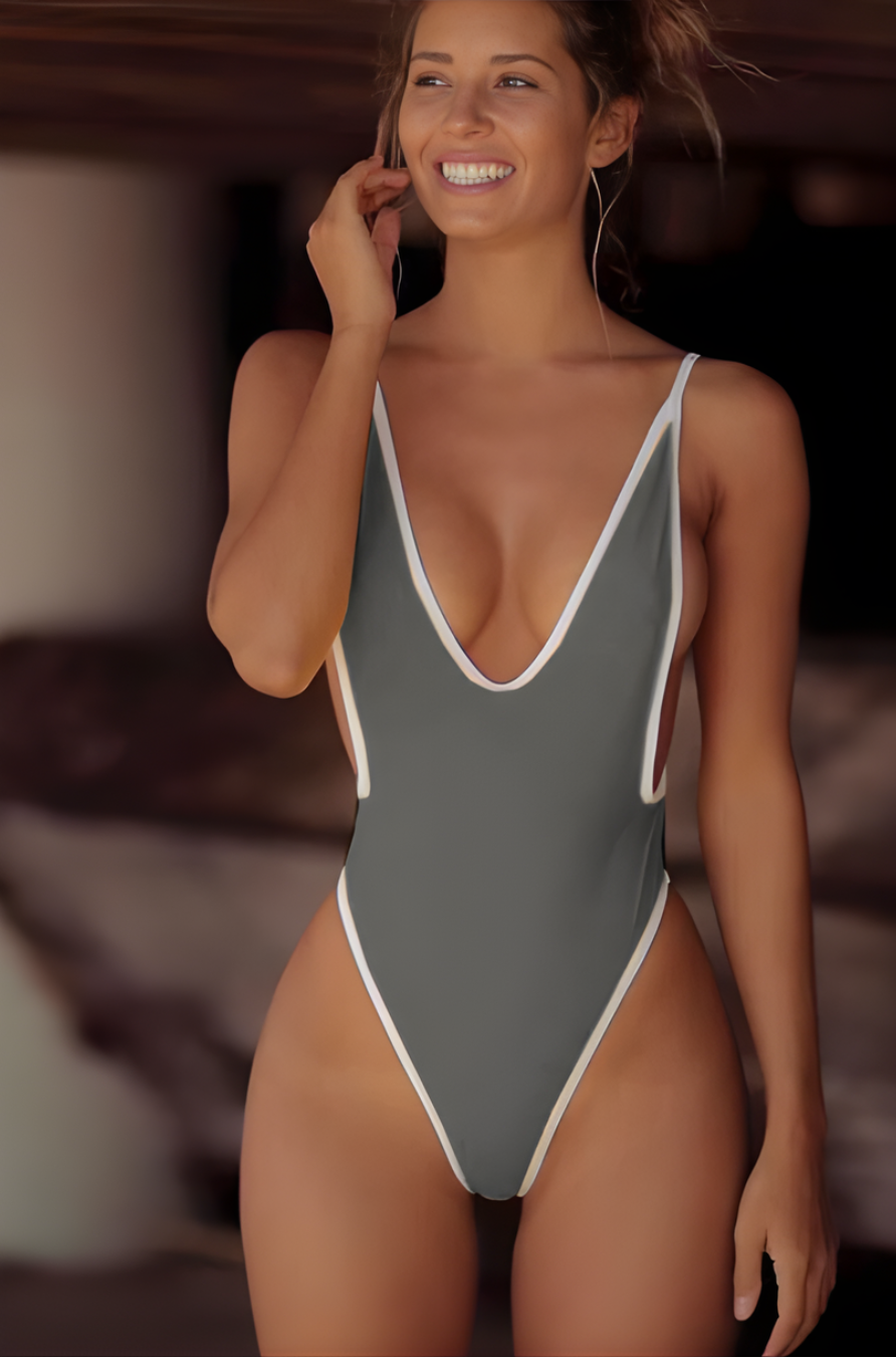 Araluen One Piece - Grey