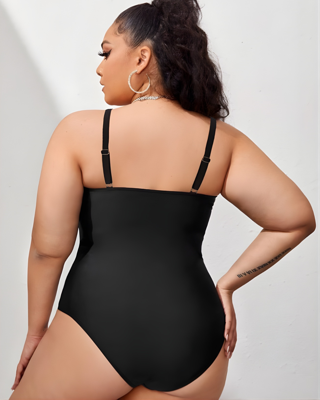 Lolita Plus Size One Piece - Black