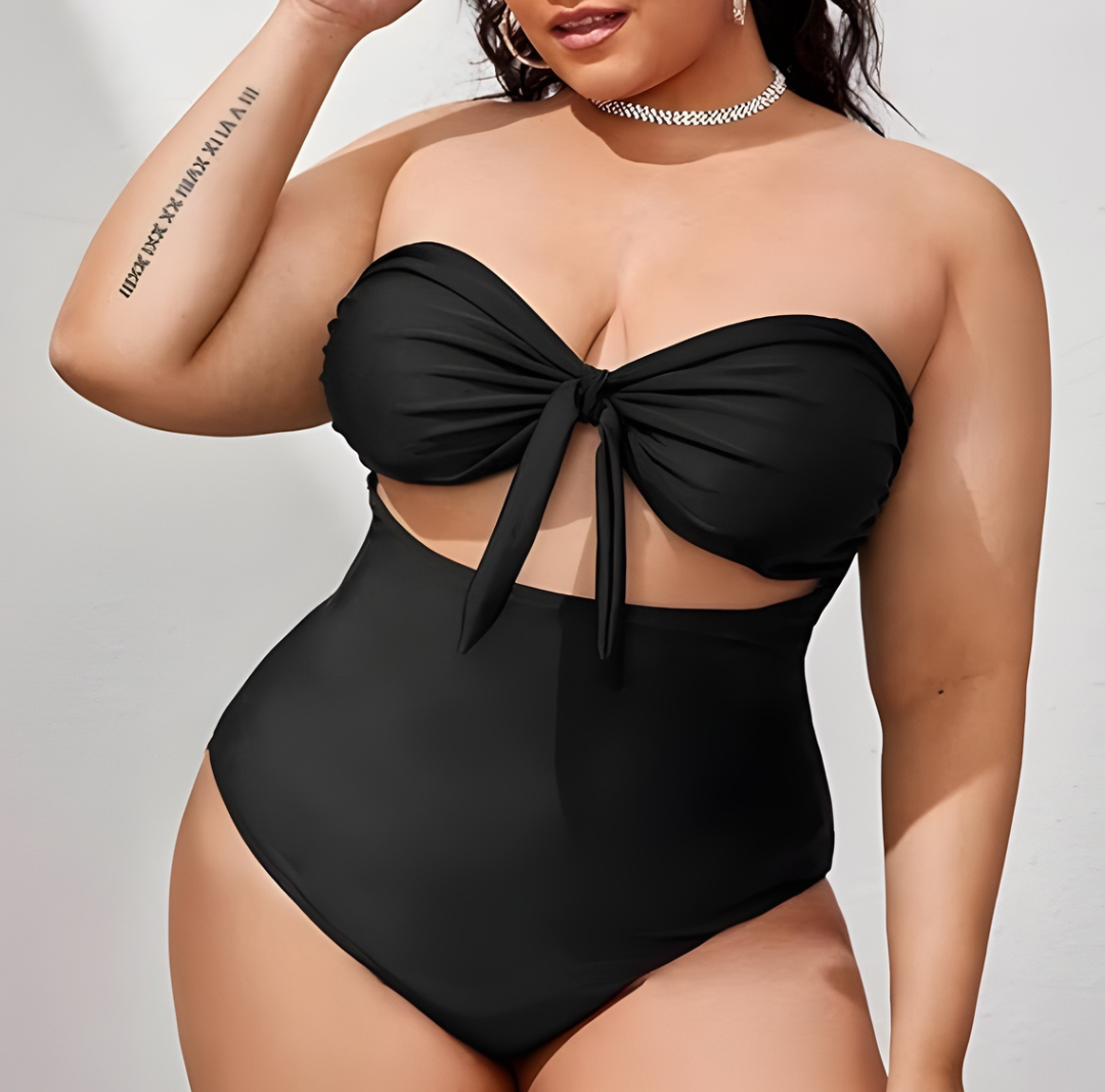 Lolita Plus Size One Piece - Black